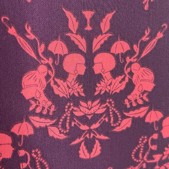 Cabi Cameo Print Sleeveless Blouse Tank Top Womens Small 3258 Fairy Grunge - Picture 2 of 8